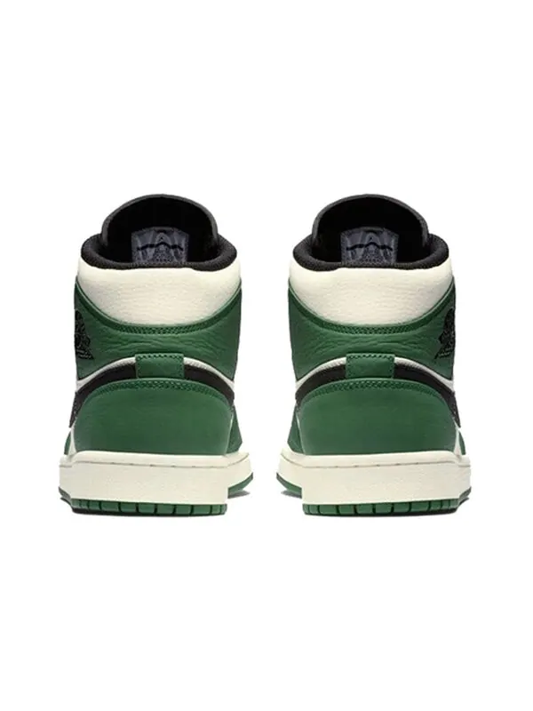 Кроссовки 1 средние Air Jordan — изображение 4 из 4, зеленый/черный