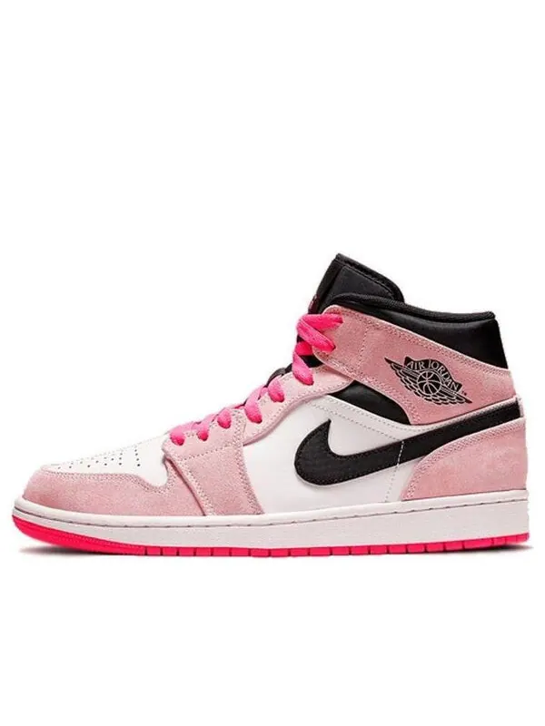 Кроссовки 1 средний размер Air Jordan — изображение 1 из 4, розовый-черный