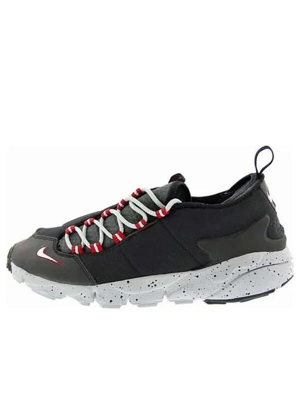 Кроссовки air footscape nm Nike — изображение 1 из 4, черный/серый--красный