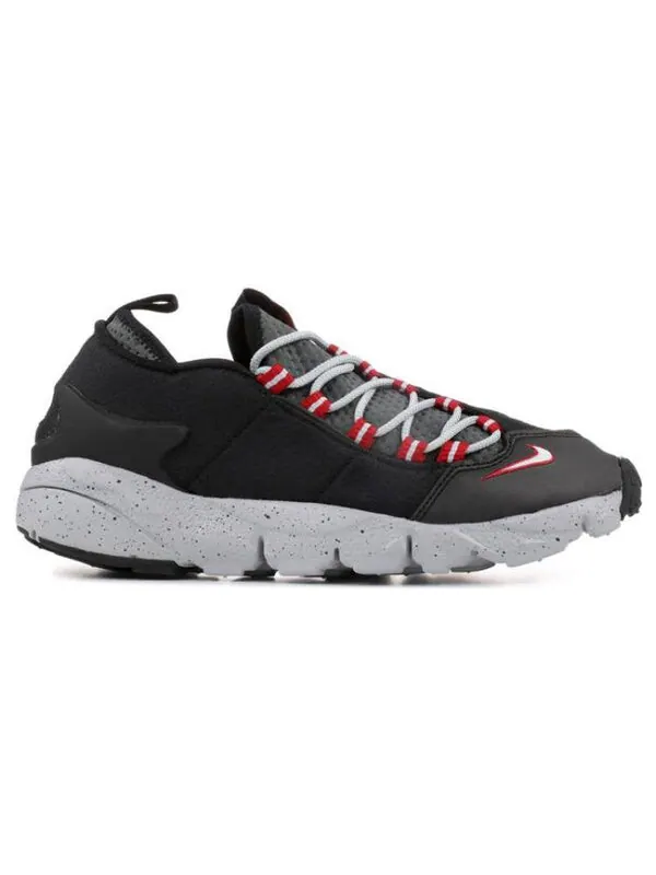 Кроссовки air footscape nm Nike — изображение 2 из 4, черный/серый--красный