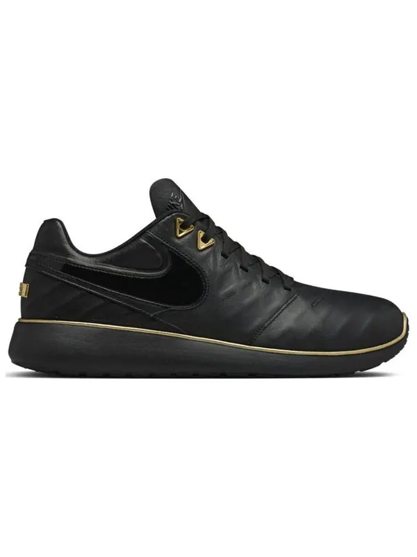 Кроссовки lab roshe tiempo vi Nike — изображение 2 из 3, черный/золотистый