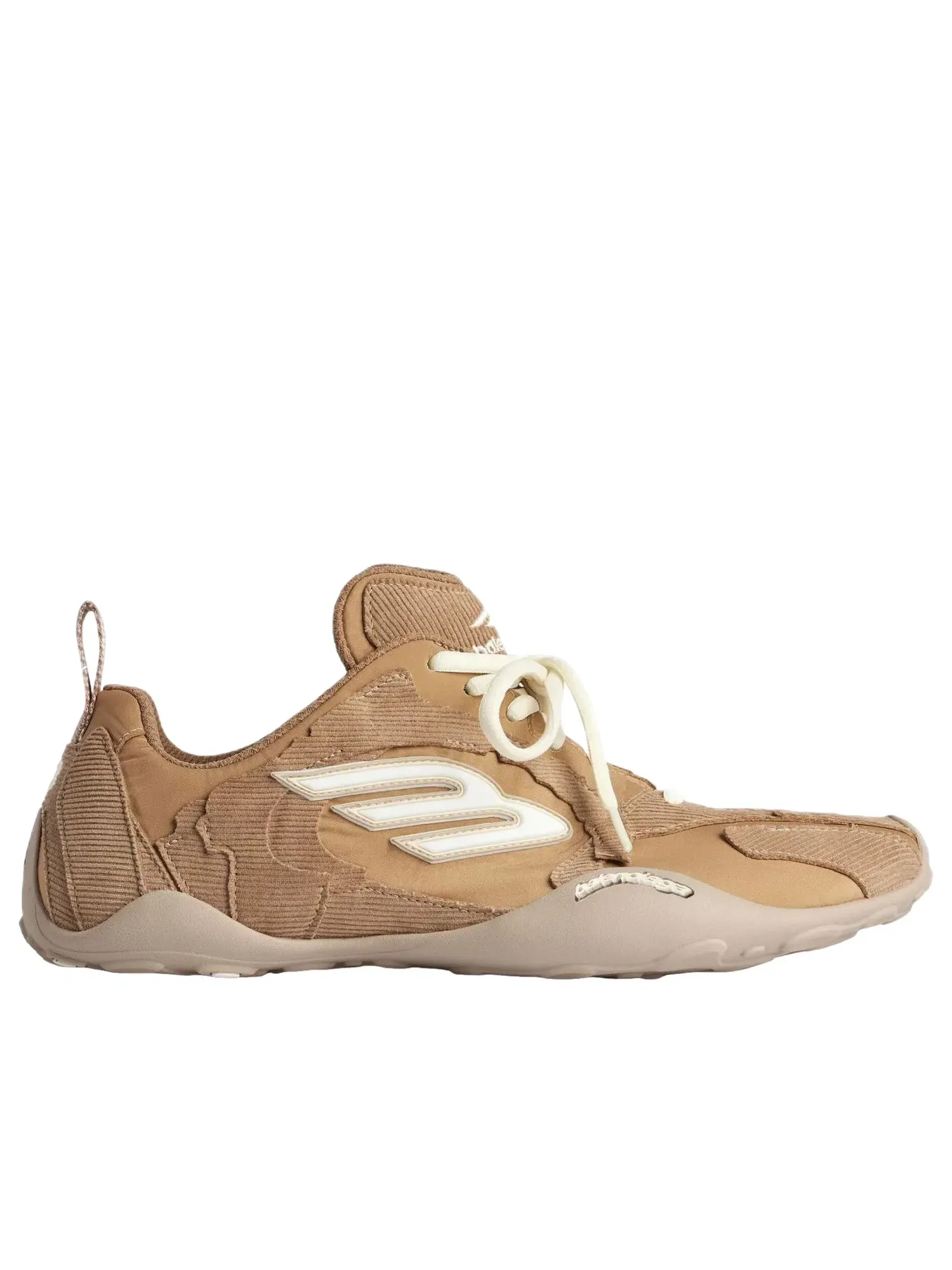 Женские кроссовки с шнуровкой Monday Ultra Balenciaga — изображение 2 из 6, бежевый