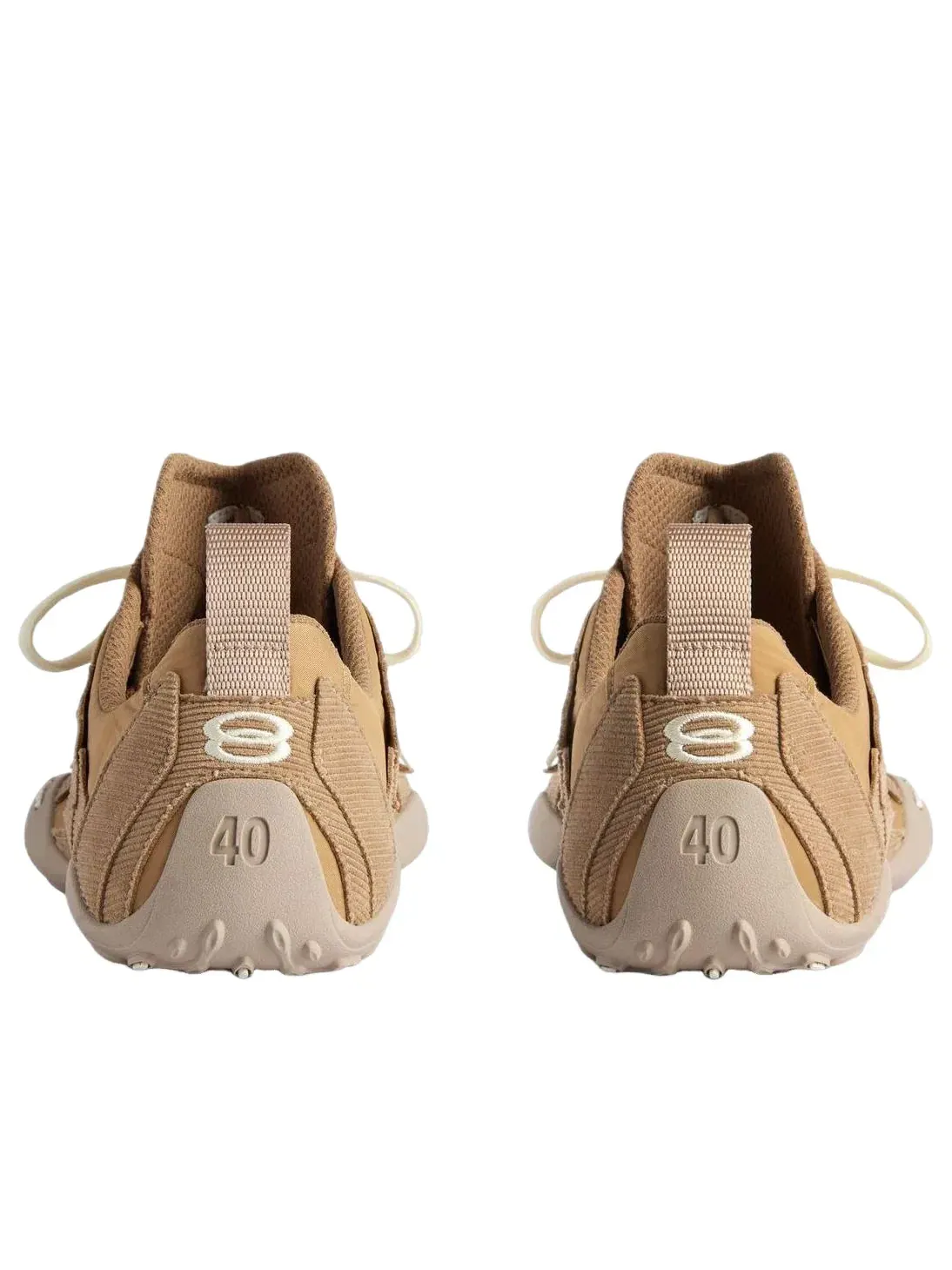 Женские кроссовки с шнуровкой Monday Ultra Balenciaga — изображение 5 из 6, бежевый