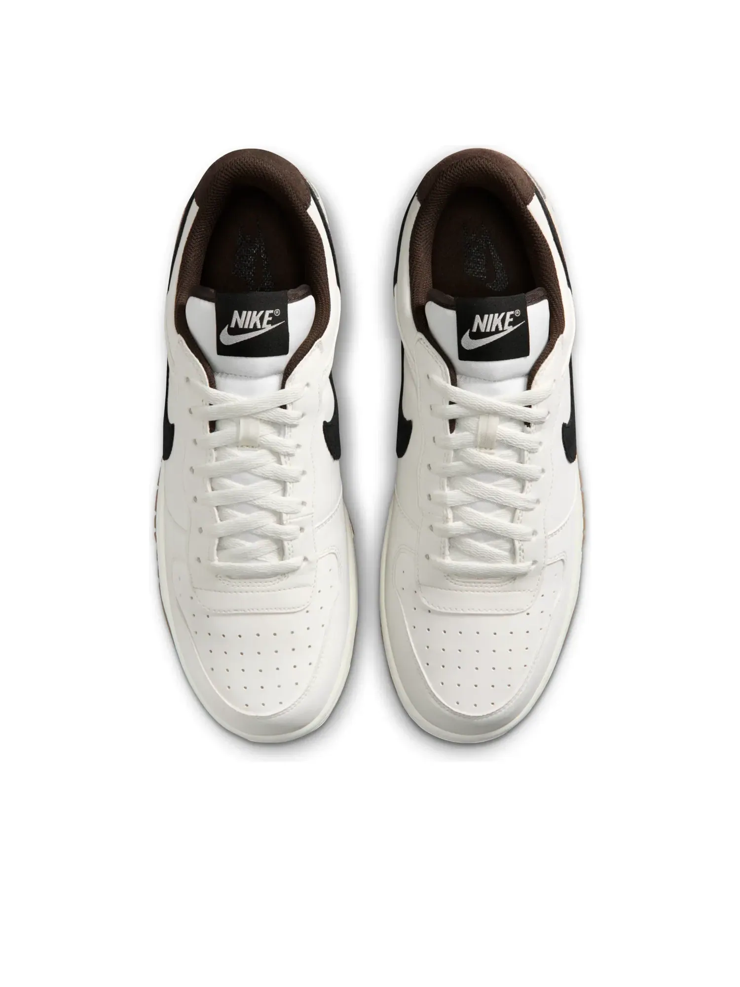 Кроссовки Nike Big Low Lux 'Sail White Medium Brown Black' 854166-101 — изображение 2 из 6, белый