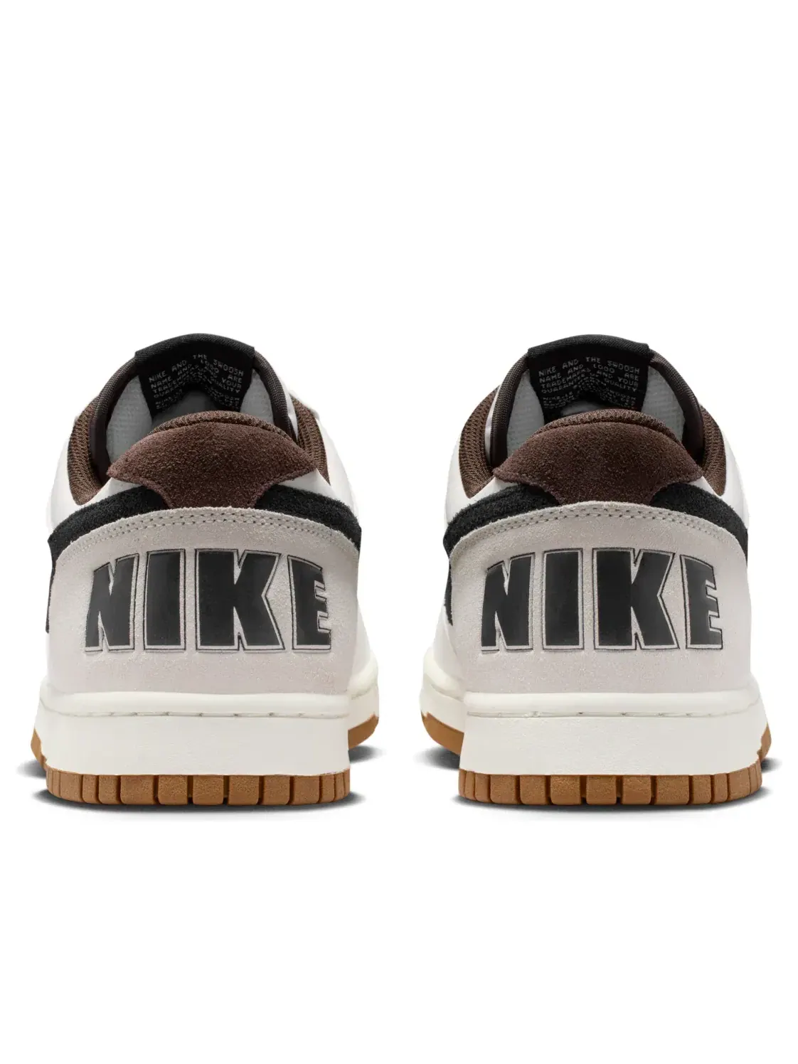 Кроссовки Nike Big Low Lux 'Sail White Medium Brown Black' 854166-101 — изображение 3 из 6, белый