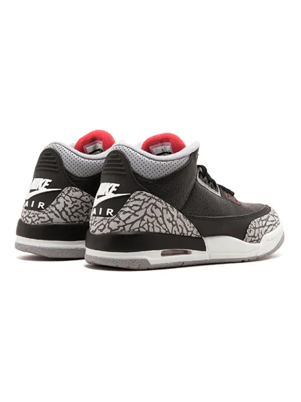 Кроссовки 3 ретро og Air Jordan — изображение 4 из 4, черный/серый