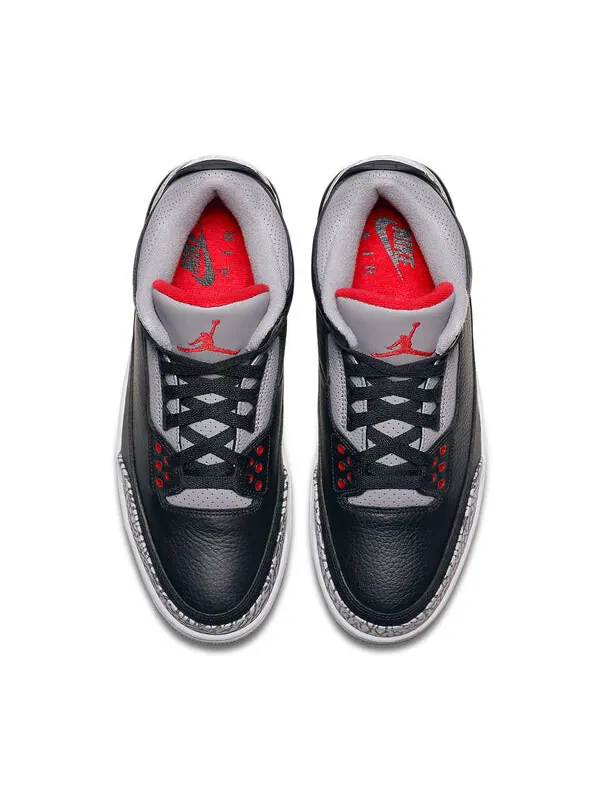 Кроссовки 3 ретро og Air Jordan — изображение 2 из 4, черный/серый