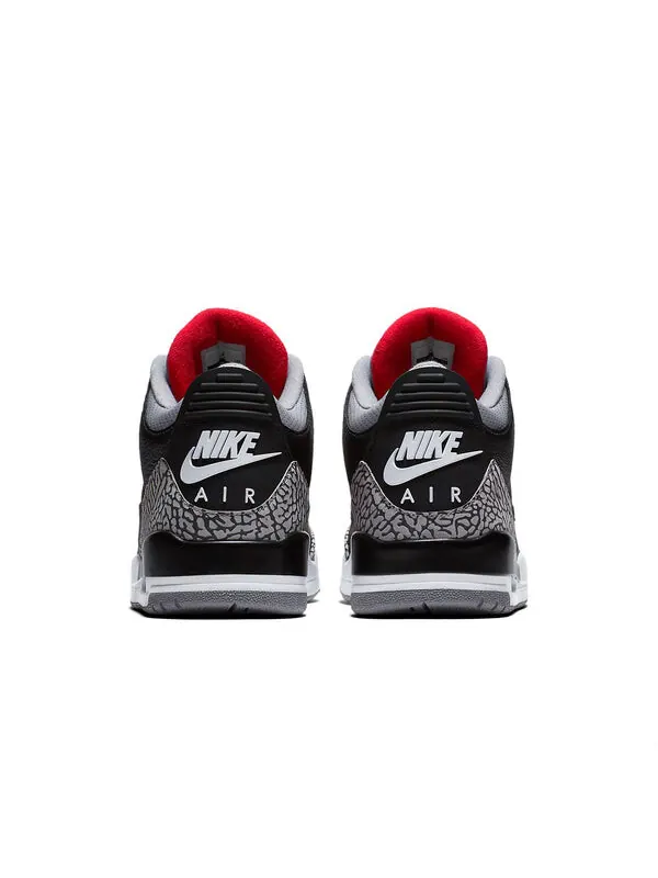 Кроссовки 3 ретро og Air Jordan — изображение 3 из 4, черный/серый