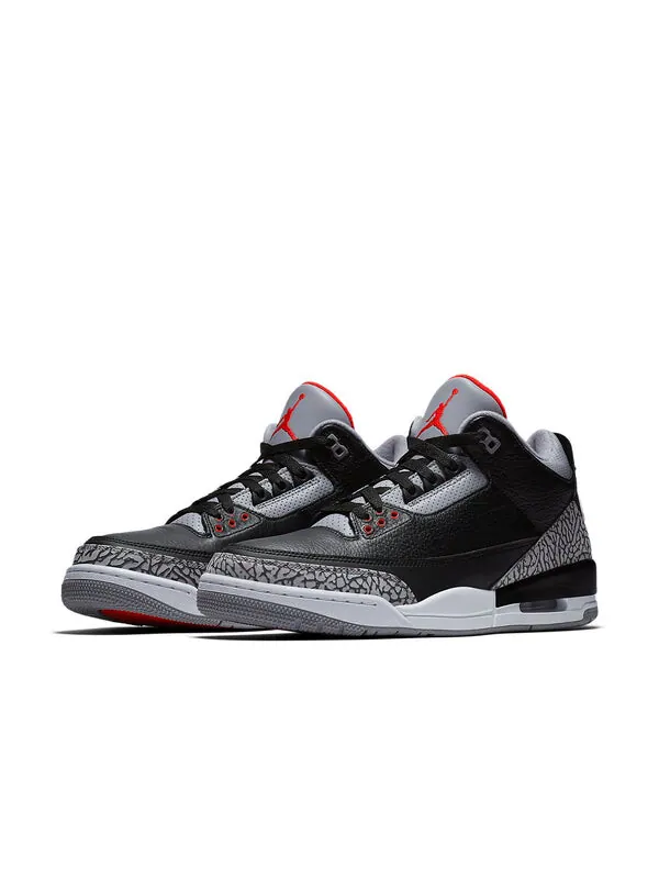 Кроссовки 3 ретро og Air Jordan — изображение 4 из 4, черный/серый
