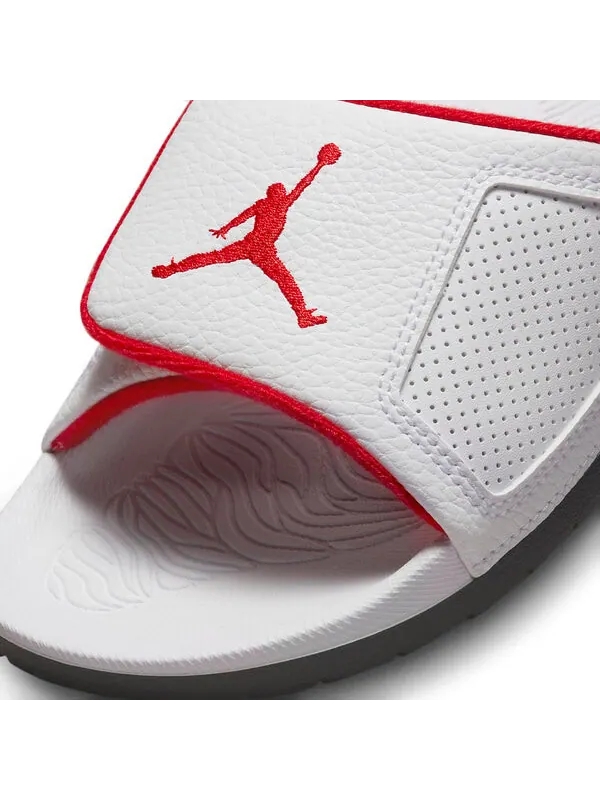 Тапочки гидро 3 ретро слайд Air Jordan — изображение 3 из 4, белый/красный
