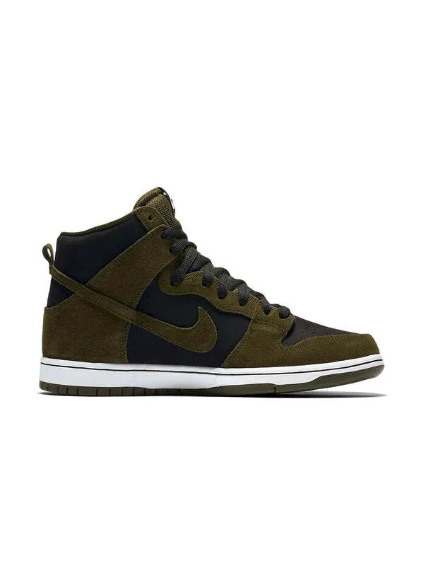 Кроссовки sb dunk высокие Nike — изображение 2 из 4, черный/коричневый