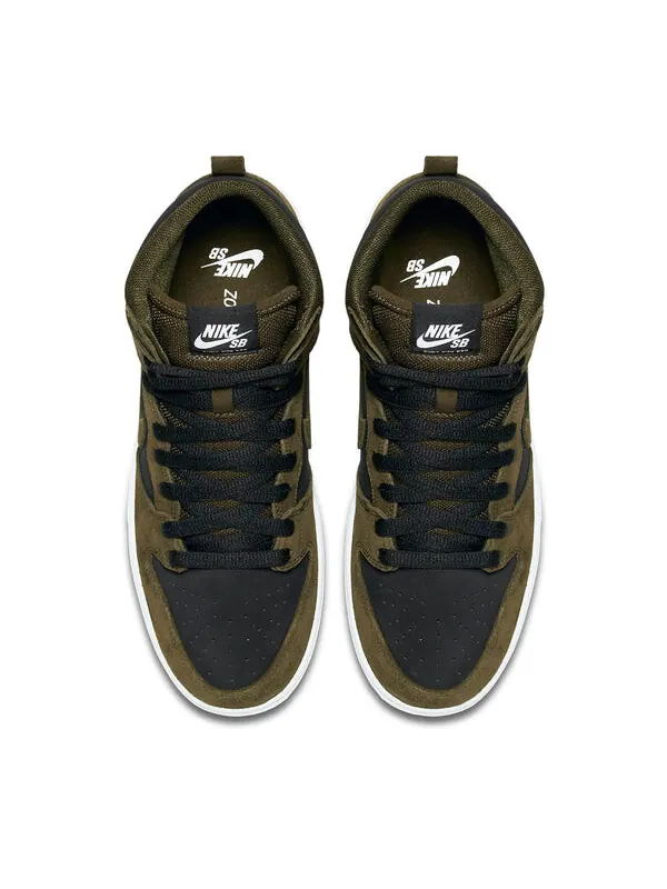 Кроссовки sb dunk высокие Nike — изображение 4 из 4, черный/коричневый