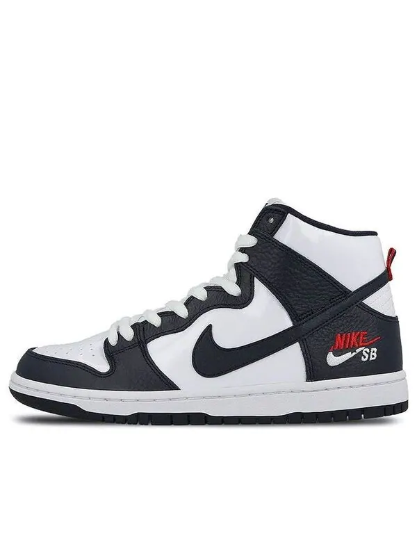 Кроссовки sb dunk high pro 'dream team obsidian' Nike — изображение 1 из 4, белый-красный