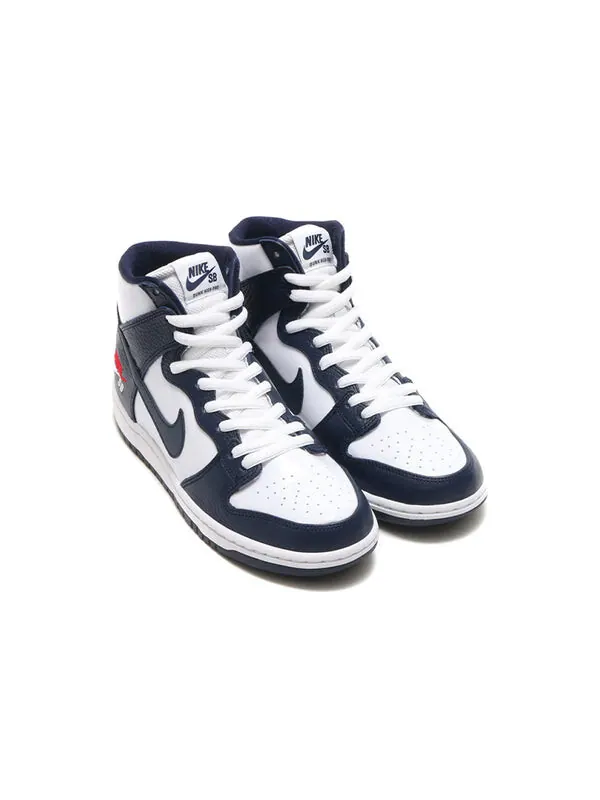 Кроссовки sb dunk high pro 'dream team obsidian' Nike — изображение 3 из 4, белый-красный