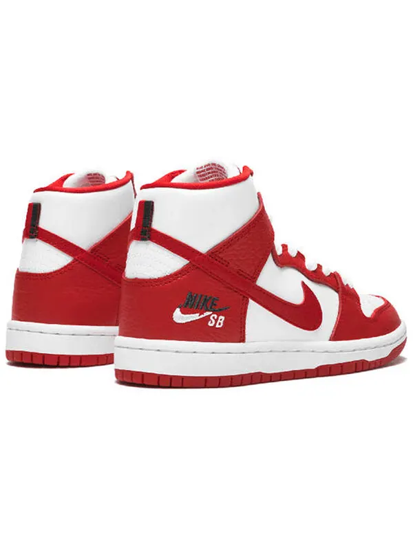 Кроссовки sb dunk high pro Nike — изображение 3 из 4, красный/красный-белый