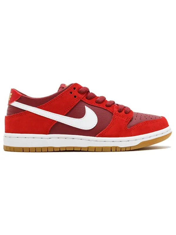 Кроссовки zoom sb dunk low pro Nike — изображение 2 из 3, красный/белый