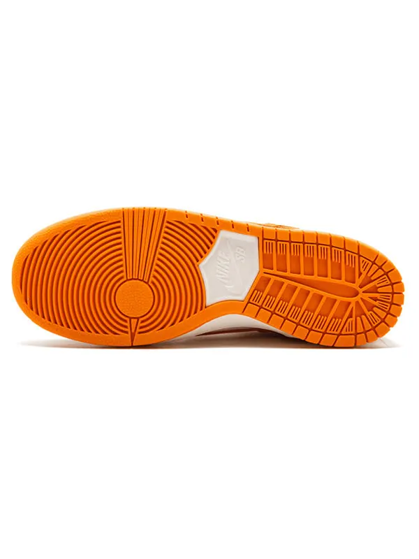Кроссовки zoom sb dunk low pro Nike — изображение 4 из 4, оранжевый