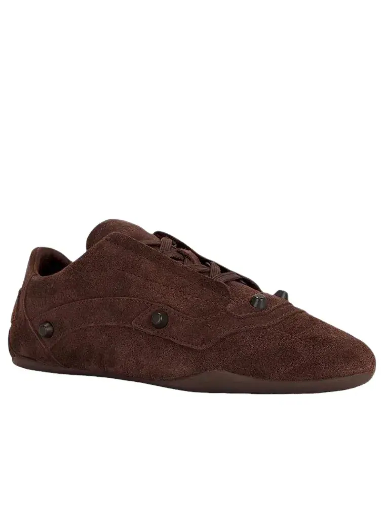 Женские кроссовки Balenciaga City Sneaker — изображение 3 из 6, коричневый
