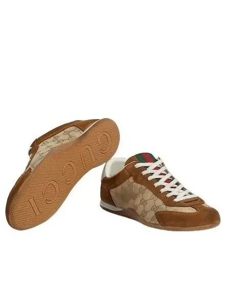Кроссовки Gucci Shift 'Беже-коричневый' — изображение 4 из 7, бежевый
