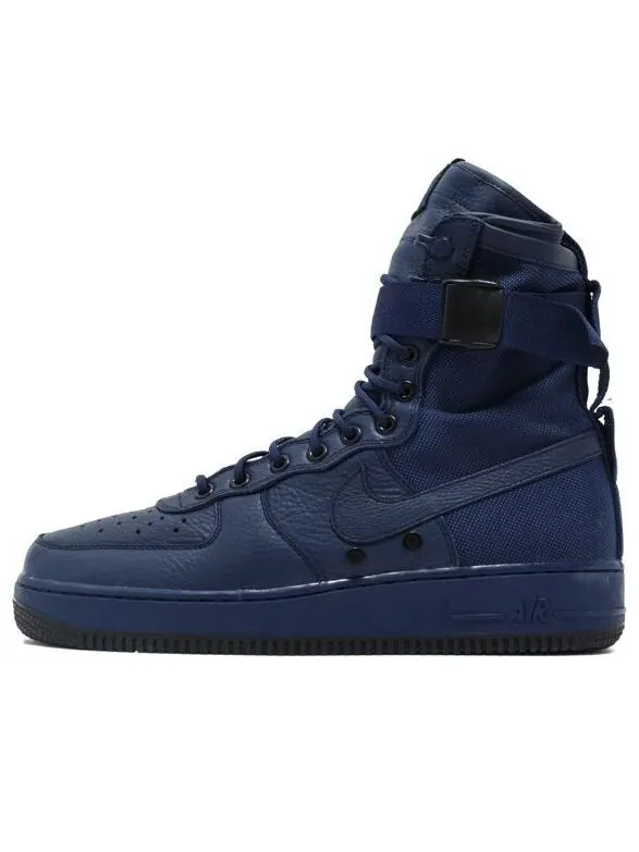 Кроссовки sf air force 1 высокие Nike — изображение 1 из 4, синий/синий-черный