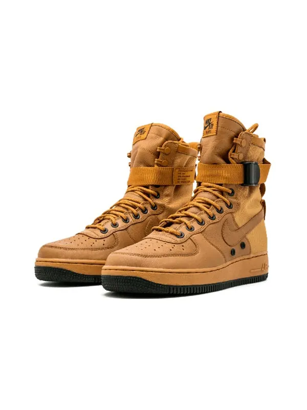 Кроссовки sf air force 1 high 'desert ochre' Nike — изображение 2 из 4, серый
