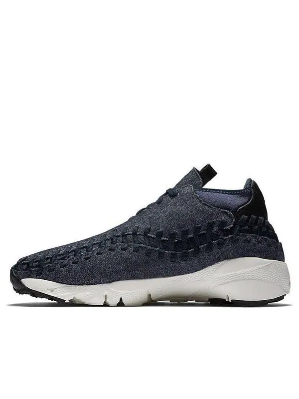 Кроссовки air footscape woven chukka se 'denim' Nike — изображение 1 из 4, черный--черный