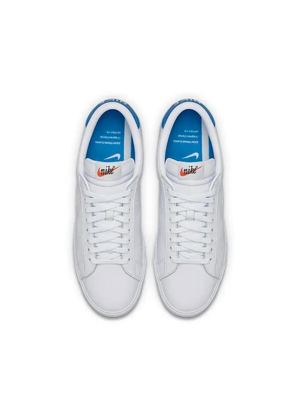 Кроссовки Nike Fragment Design x Air Zoom Tennis Classic 'Photo Blue' — изображение 4 из 4, белый