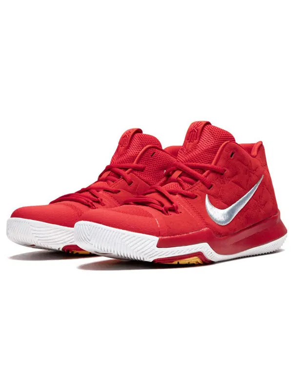 Кроссовки kyrie 3 Nike — изображение 2 из 3, красный/серый