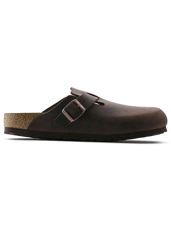 Кроссовки boston regular 'oiled leather habana' Birkenstock — изображение 2 из 4, коричневый