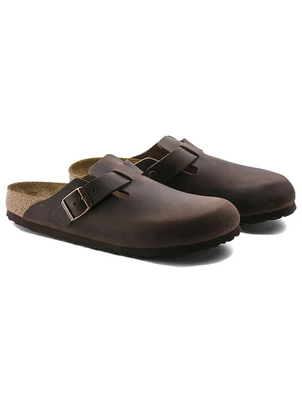 Кроссовки boston regular 'oiled leather habana' Birkenstock — изображение 4 из 4, коричневый