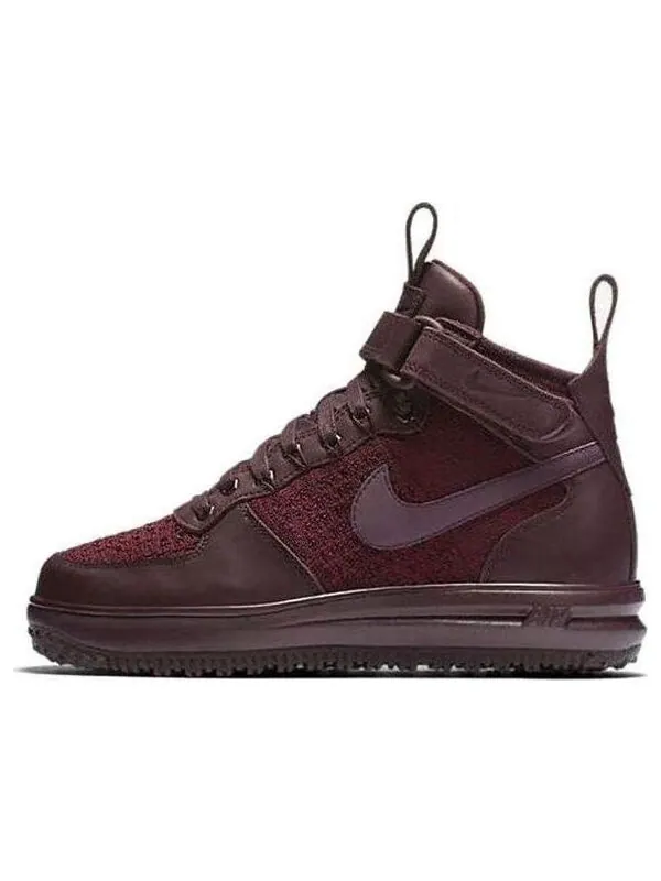 Кроссовки lunar force 1 flyknit workboot Nike — изображение 1 из 4, красный