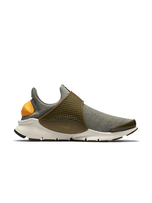 Кроссовки носок дротик se Nike — изображение 2 из 4, серый/желтый