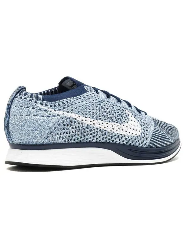 Кроссовки flyknit racer Nike — изображение 3 из 4, синий/черный/белый
