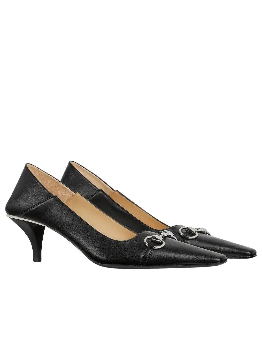 Женские туфли-лодочки на высоком каблуке Vittoria Gucci — изображение 3 из 8, черный