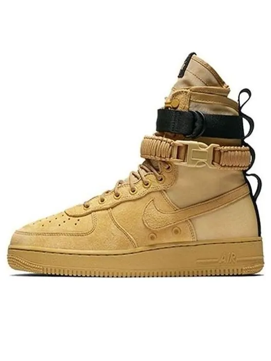 Кроссовки sf air force 1 high 'wheat' Nike — изображение 1 из 4, бежевый