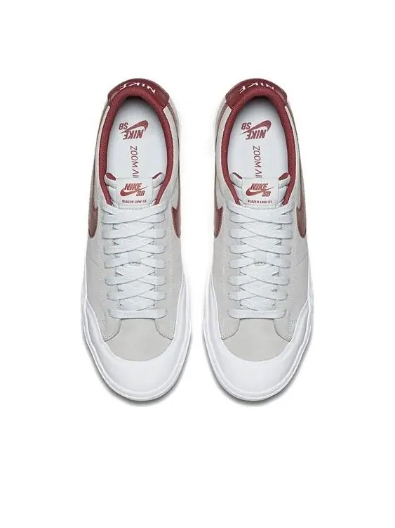 Кроссовки sb skateboard zoom blazer low xt whitebrown Nike — изображение 4 из 4, белый/коричневый