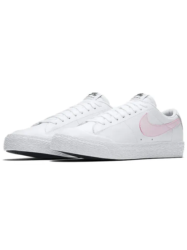 Кроссовки блейзер zoom low xt Nike — изображение 2 из 4, белый/розовый