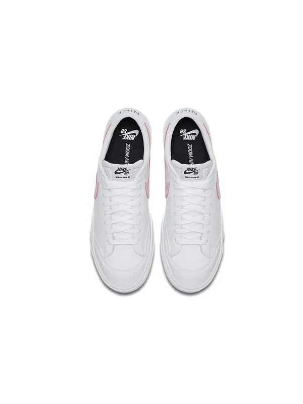 Кроссовки блейзер zoom low xt Nike — изображение 3 из 4, белый/розовый