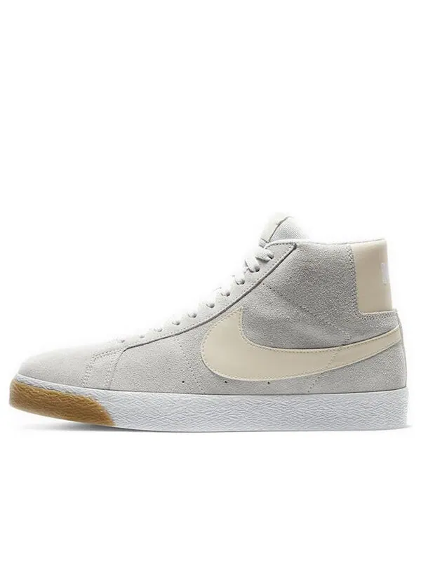 Кроссовки blazer mid sb 'cream gum' Nike — изображение 1 из 4, бежевый