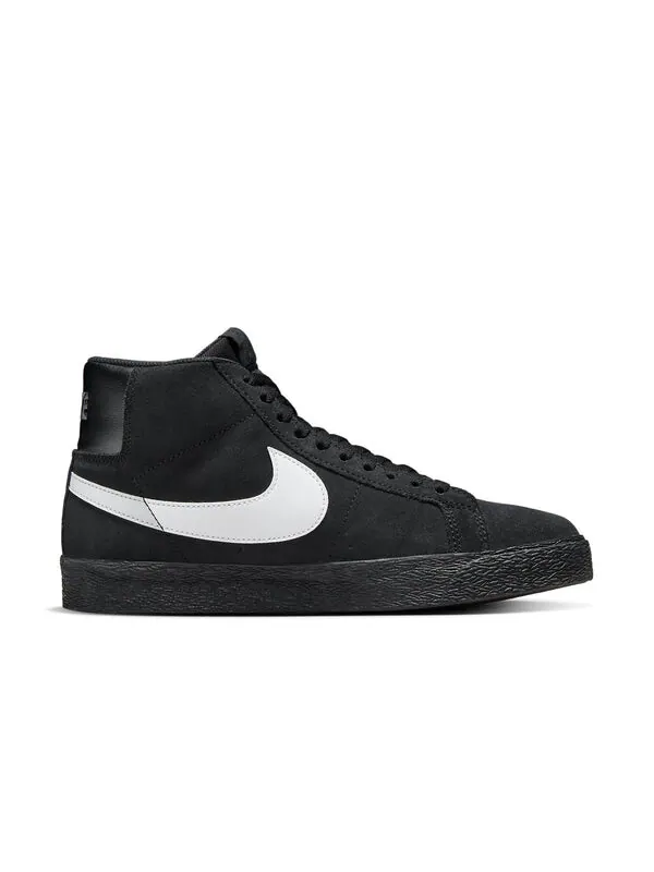 Кроссовки zoom blazer mid sb Nike — изображение 2 из 4, черный белый