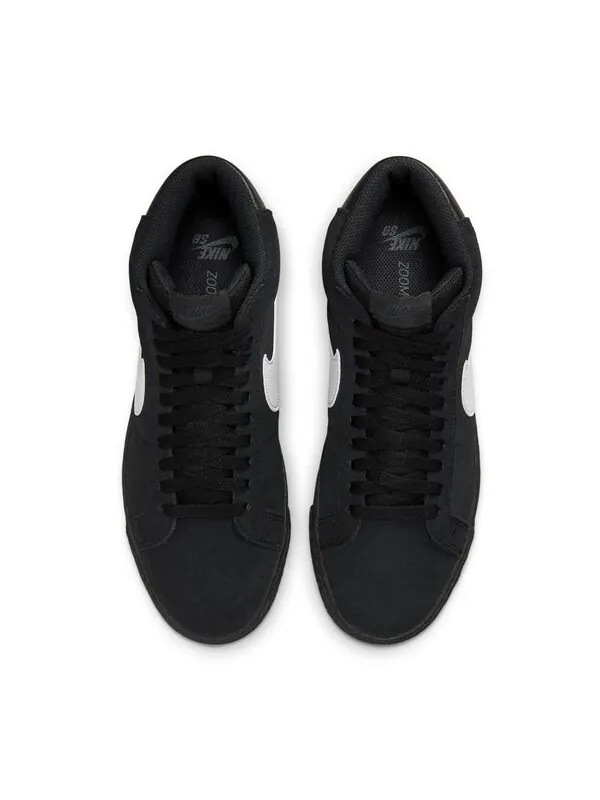 Кроссовки zoom blazer mid sb Nike — изображение 4 из 4, черный белый