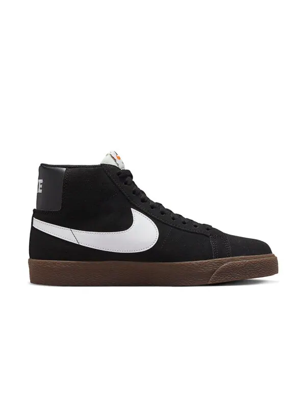 Кроссовки zoom blazer mid sb Nike — изображение 2 из 4, черный/белый/коричневый
