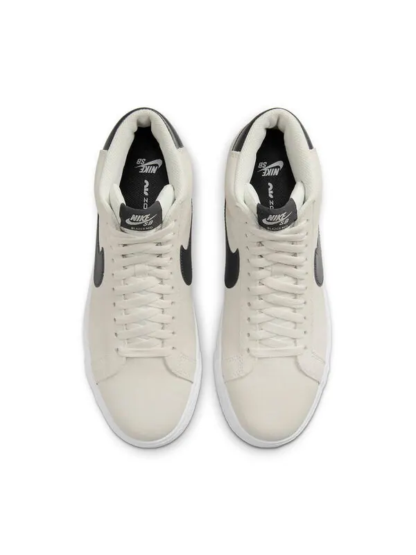 Кроссовки zoom blazer mid sb 'sail cave purple' Nike — изображение 4 из 4, серый/черный