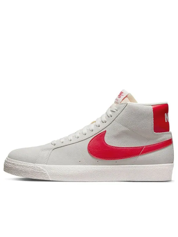 Кроссовки zoom blazer mid sb 'white university red' Nike — изображение 1 из 4, кремовый/красный
