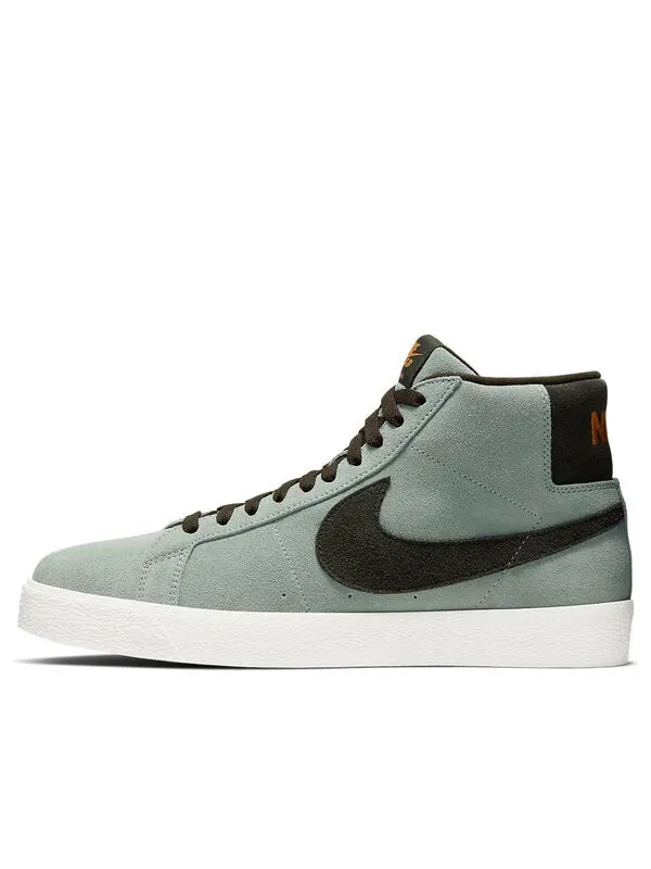 Кроссовки блейзер sb mid Nike — изображение 1 из 4, зеленый