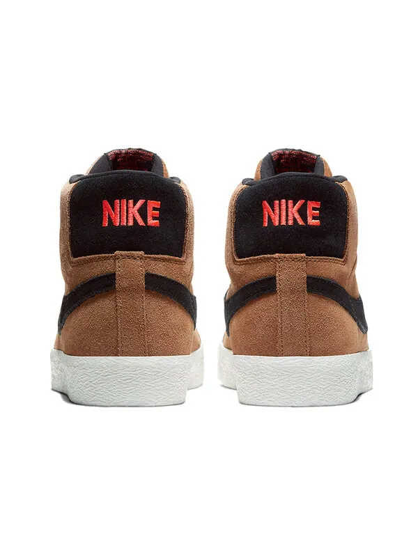 Кроссовки блейзер sb mid Nike — изображение 4 из 4, коричневый