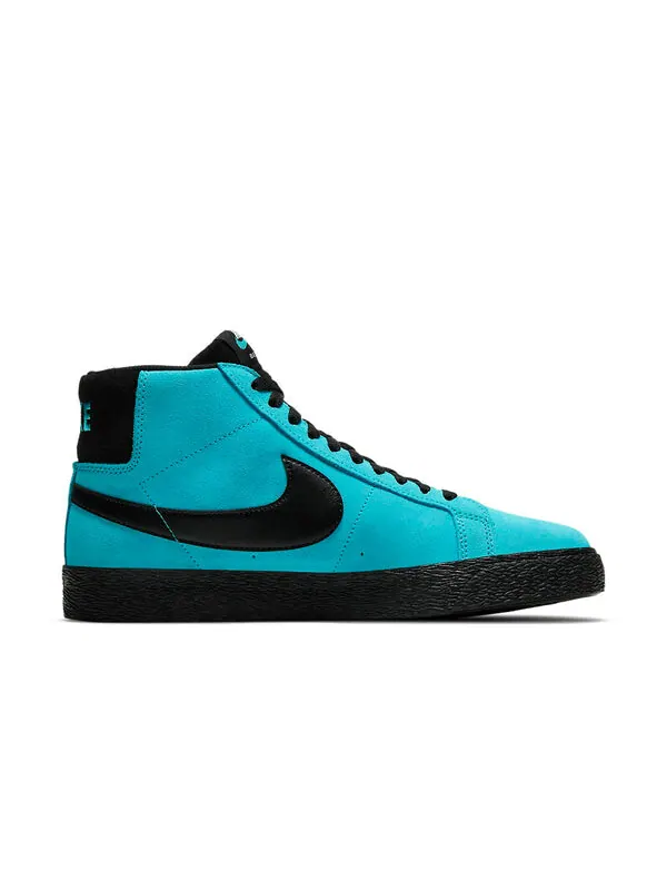 Кроссовки zoom blazer mid sb Nike — изображение 2 из 4, синий/черный/белый