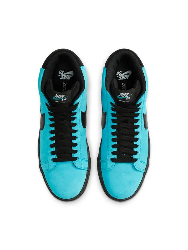 Кроссовки zoom blazer mid sb Nike — изображение 4 из 4, синий/черный/белый