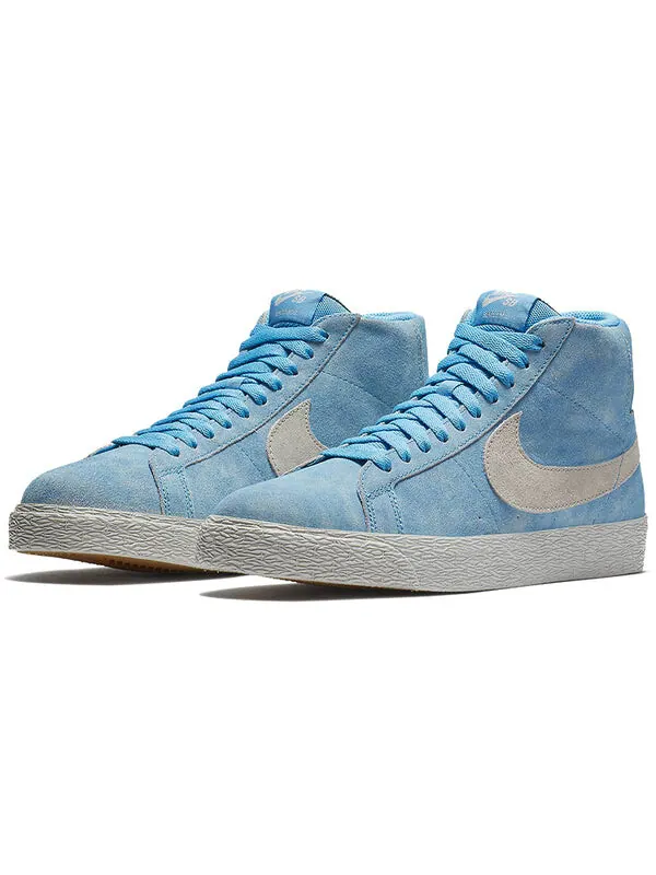 Кроссовки sb zoom blazer mid Nike — изображение 3 из 4, синий/белый