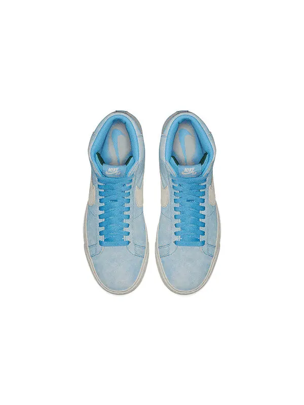 Кроссовки sb zoom blazer mid Nike — изображение 4 из 4, синий/белый